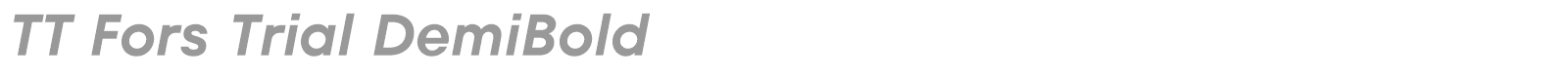 TT Fors font preview